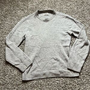 Taylor Stitch Lodge Sweater in Light Grey Size S